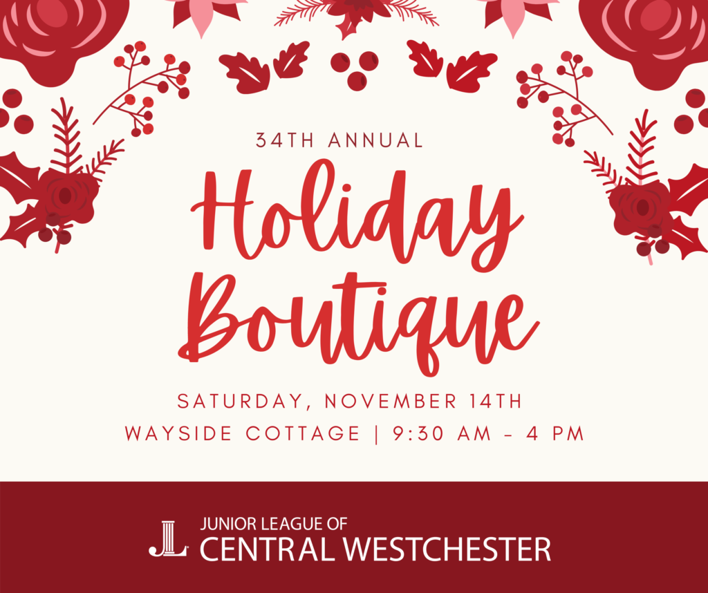 Holiday Boutique Junior League of Central Westchester NY